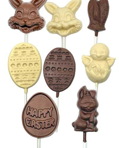 Small Solid Chocolate Easter Pops (Made by order)