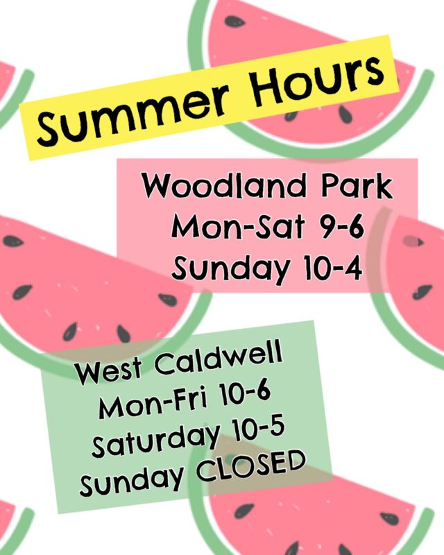 Take note of our slightly shortened Summer Hours 

#bromilows #summertime